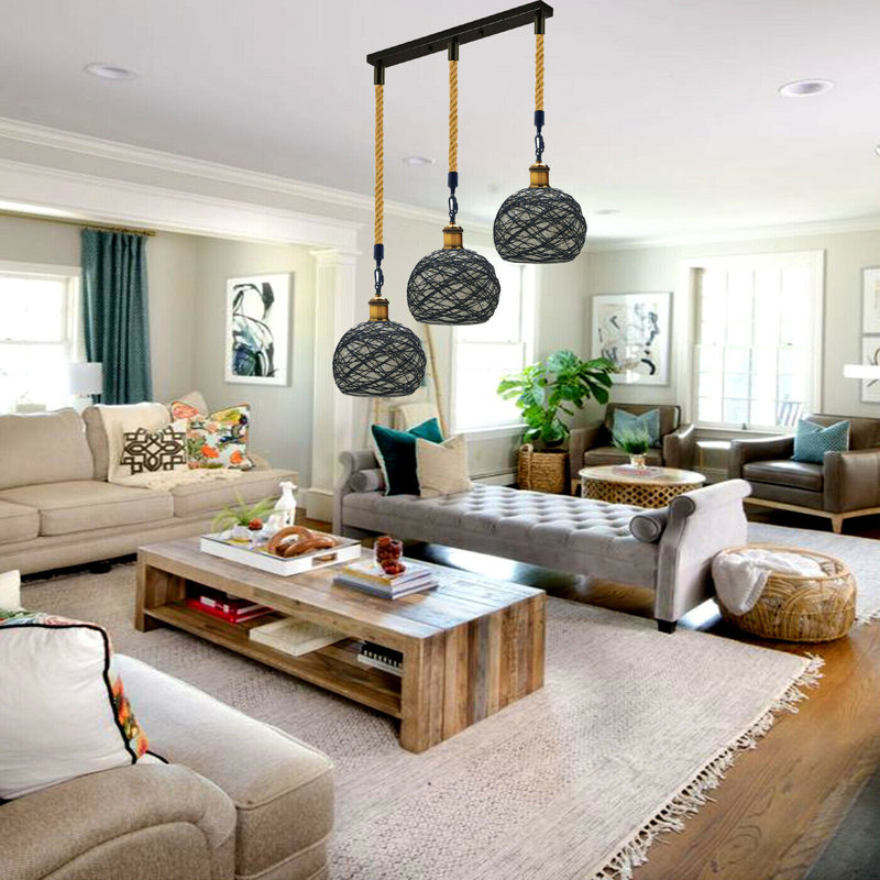 Evans 3 - Light Kitchen Island Pendant