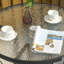 Round Metal Outdoor Bistro Table , 80cm cm W 80cm cm D
