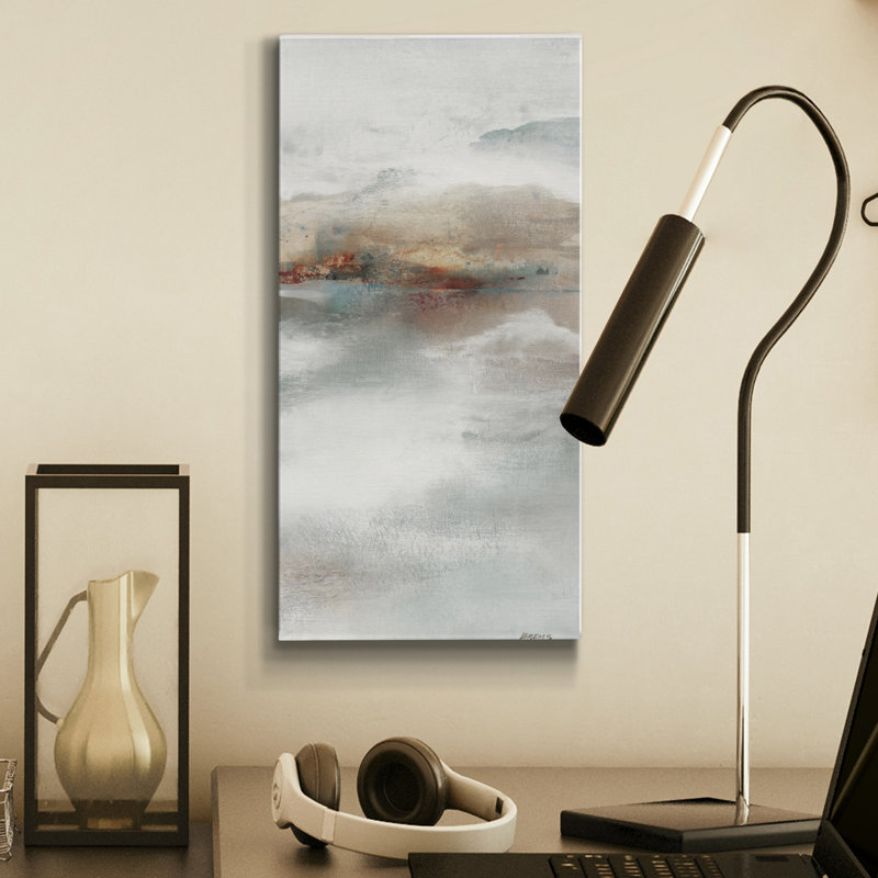 «Rising Veil V», reproduction d'art, Pas de tapis, H 16 po x l 8 po x P 1 po, Toile tendue