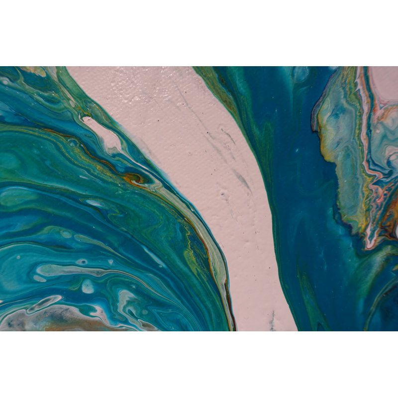 'Alluvium' - Wrapped canvas Painting Print