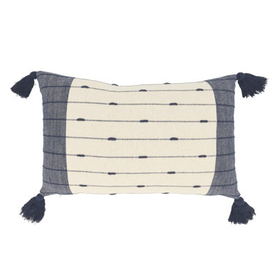 Lincoln Collection Cotton Reversible Throw Pillow