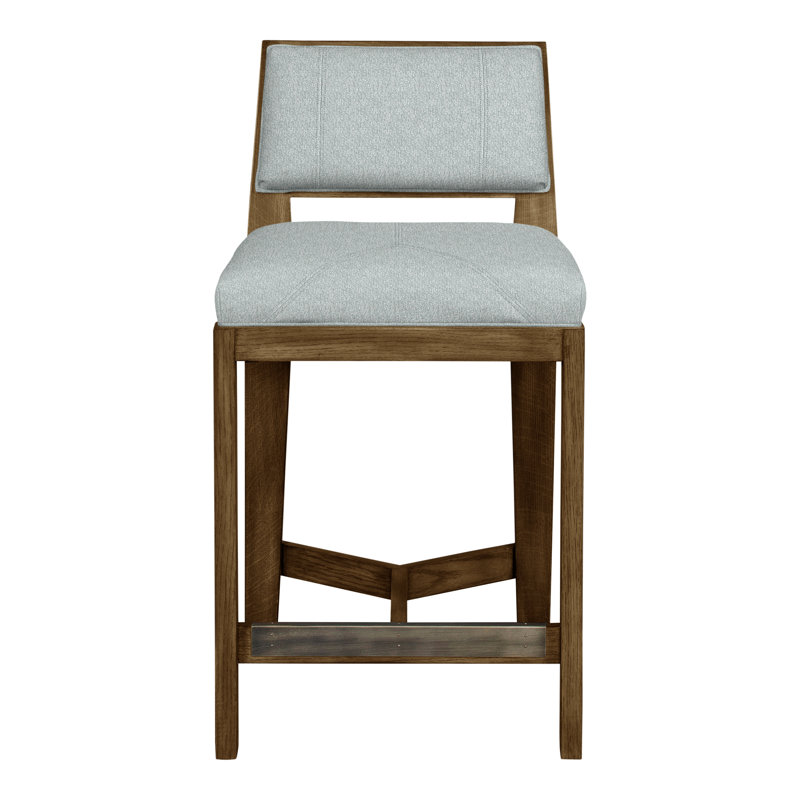 Thom Filicia 32.5'' Stool, Dove Gray, Ian Haze