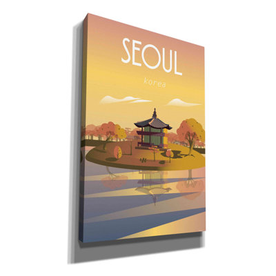 Séoul par Arctic Frame Studio - impression sur toile tendue