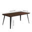Metal Base Dining Table-185973086