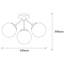 Wolfe 3 - Light Sputnik Chandelier