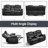 78" Breathable Faux Leather Manual Reclining Loveseat Sofa, 2-Seater Recliner Couch With Storage And Cupholders-22953457