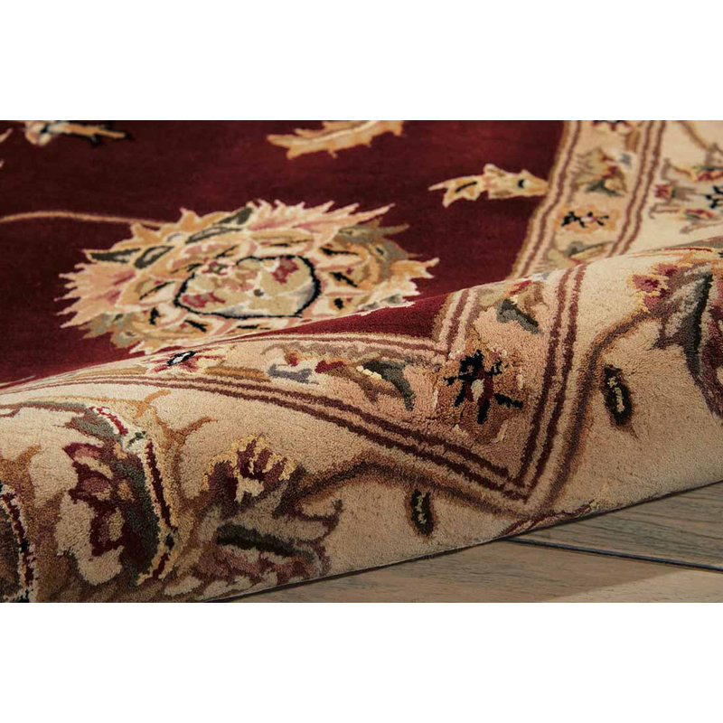 Oakleaf Wool Oriental Indoor Rug, Runner 2'3" x 8'