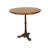 Modern Brown 30-Inch Round Compact Durable Bistro Table
