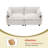 Redenius Boucle Upholstered Loveseat Sofa With Armrest-107084661