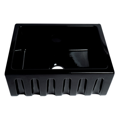 Alfi Brand 18.13'' W Single Bowl Fireclay Farmhouse Kitchen Sink