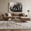 «Big Cats Jaguars», art mural sur toile grise-752868793
