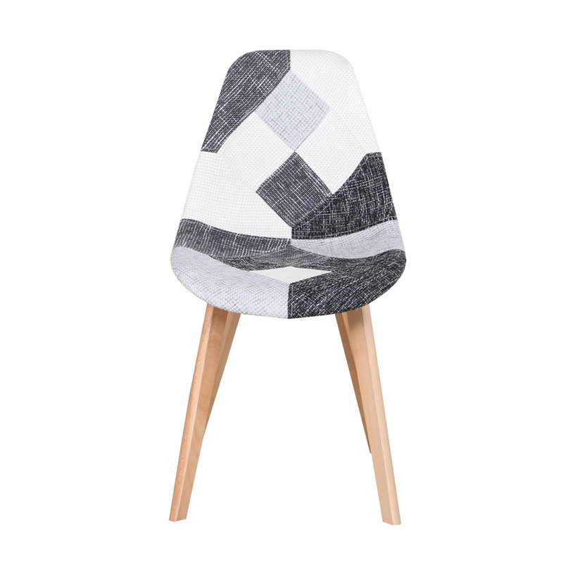 Galvez Upholstered Dining Chair, Grey