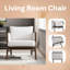 Fauteuil d'appoint rembourré Sherpa