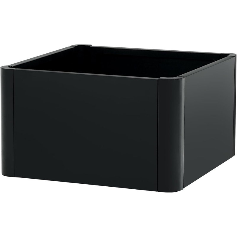 20-70" Rectangular Metal Planter Box with Drainage Holes, Snap-On Raised Garden Bed Kit, 12" H x 20" W x 20" D