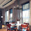 Saltash 3 - Light Steel Dimmable Round Chandelier
