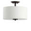 Winterton Fabric Semi Flush Mount-882222473