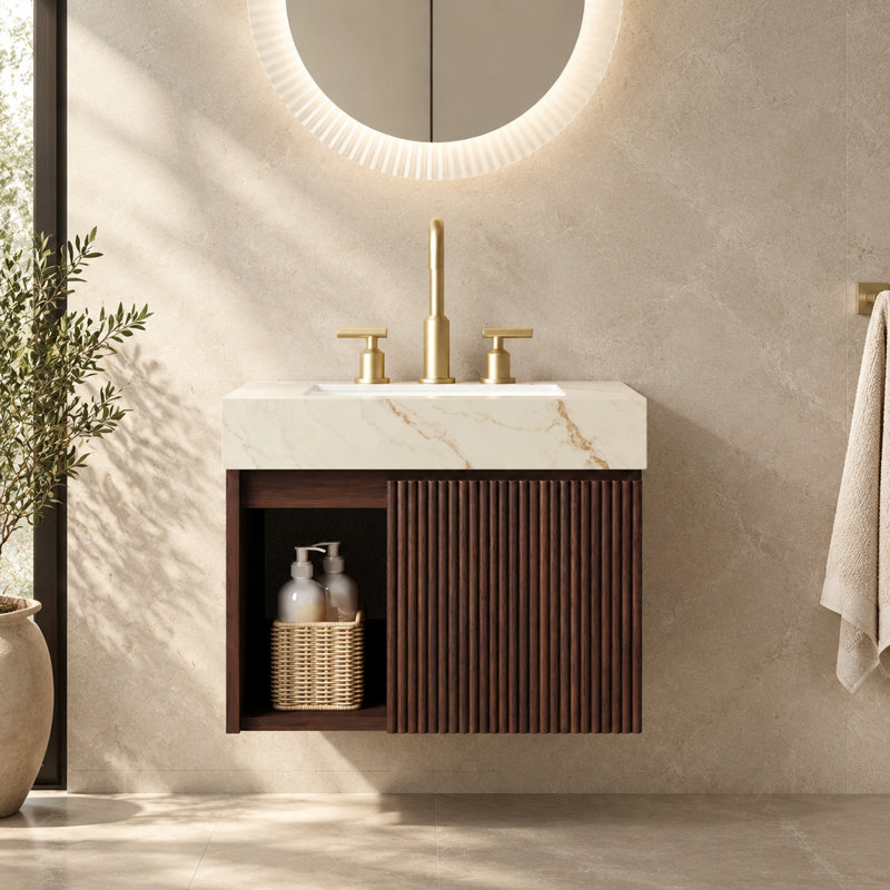 Single Bathroom Vanity with Top