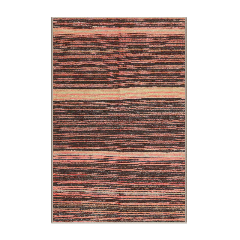 Tapis brun / beige / vert Beesley, Rectangle 2 pi x 3 pi