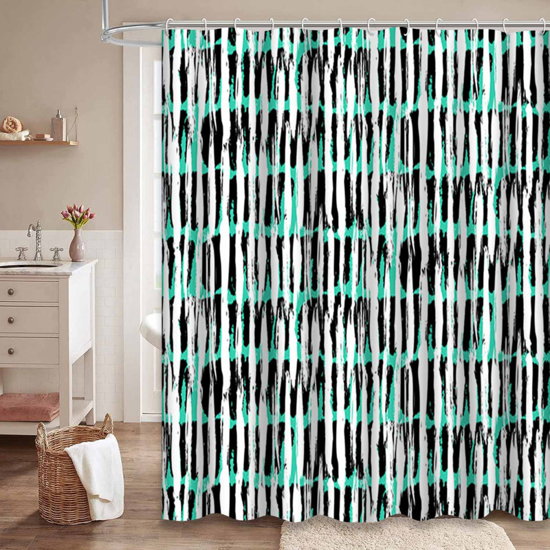 Rideau de douche Bold, L 72 po x l 84 po