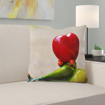 Microsuede Throw Pillow