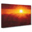 Sunset Over The Hills - Wrapped Canvas Painting-56639172