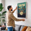 Urban Drum Kit Modern 1 Piece Wrapped Canvas Wall Art-457003192-457003195
