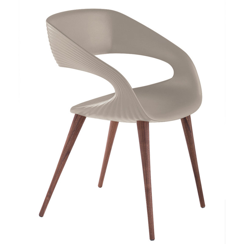 Fauteuil Dossantos, Anthracite, Bois