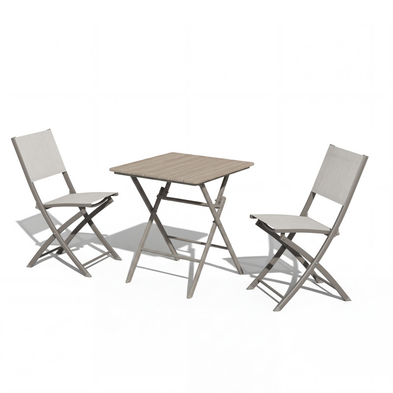 2 - Person Patio Dining Set with Rectangular Table