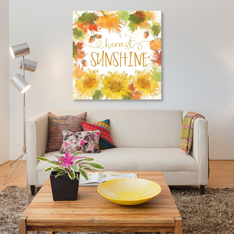 « harvest splash iii », art textuel sur toile, H 26 po x l 26 po x P 1,5 po, Toile tendue, Pas de tapis