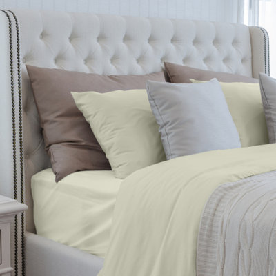Soft and comfortable 100% Tencel Lyocell Derived from Eucalyptus 4-Piece Sheet Set
