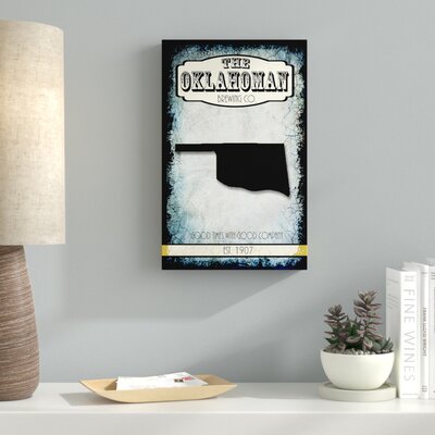 States Brewing Co Oklahoma' Graphic Art Print on Wrapped Canvas -  Ebern Designs, EBND3064 39247019