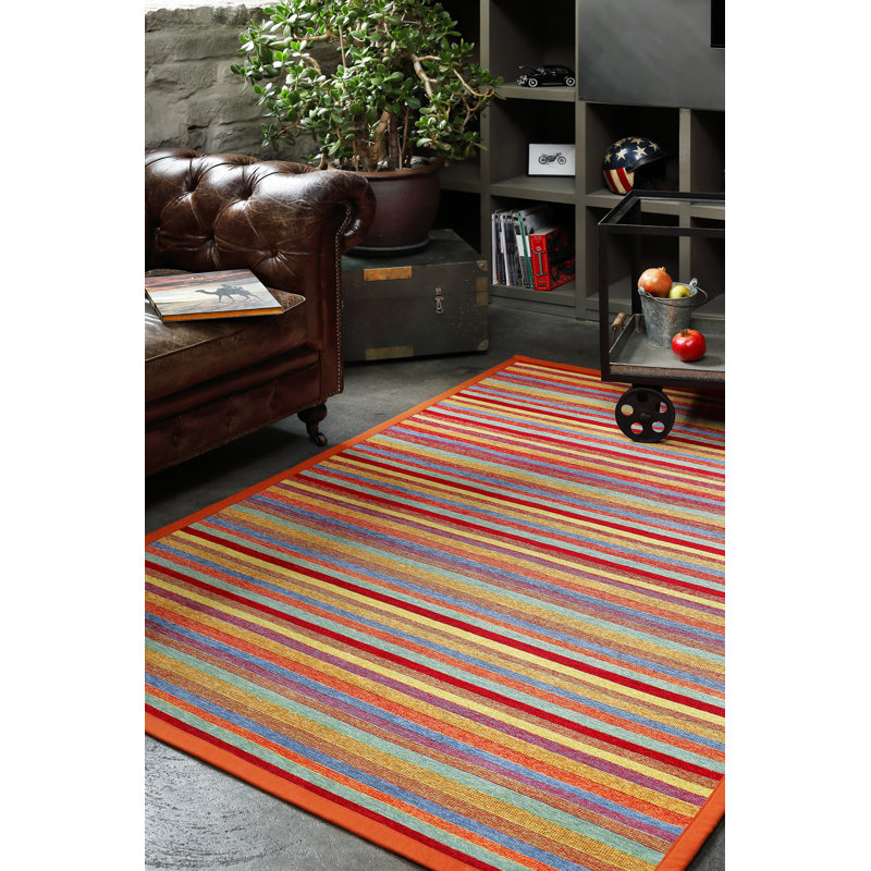 Ragusa Striped Hand Woven Area Rug, Rectangle 200 x 300cm