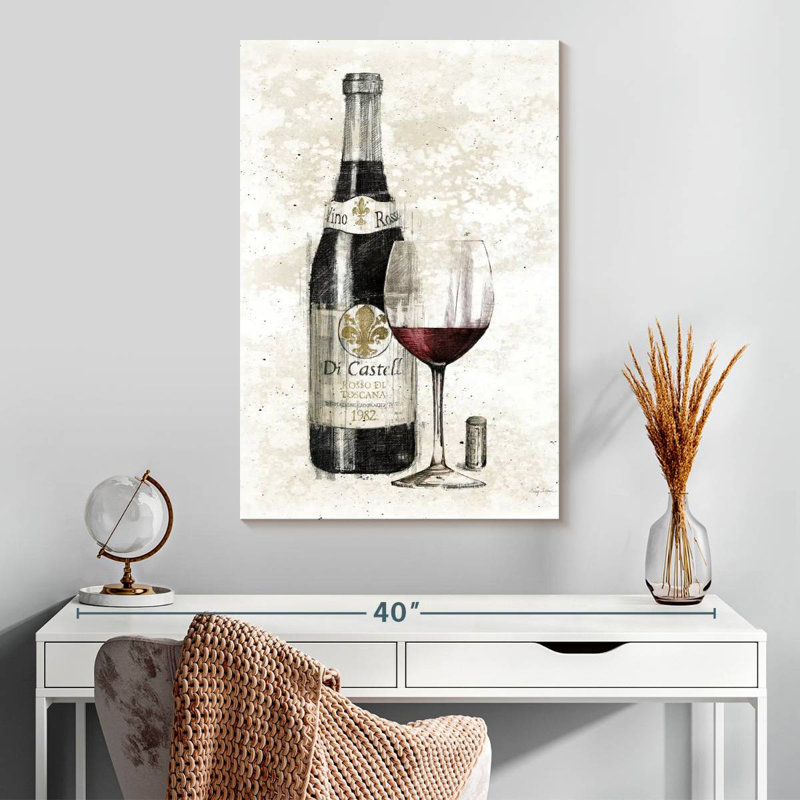 Yarlin Pencil Wine I, H 30 po x l 20 po