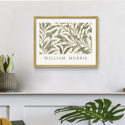 Motif floral rétro - Lxxxix - reproduction encadrée