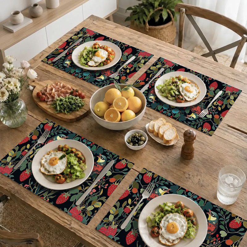 Ensemble de table rectangulaire en polyester