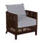 Fauteuil demi-tonneau péninsule - acajou / châtaignier-48655849-62363763-70104866