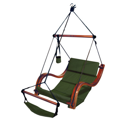 Chaise hamac en polyester Nagehan
