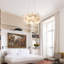 Lustre en cristal 3 couches Kaylanie