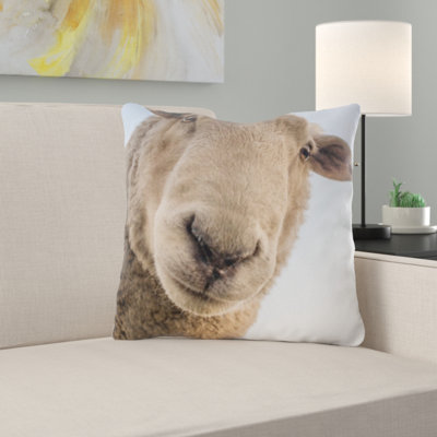 Microsuede Throw Pillow