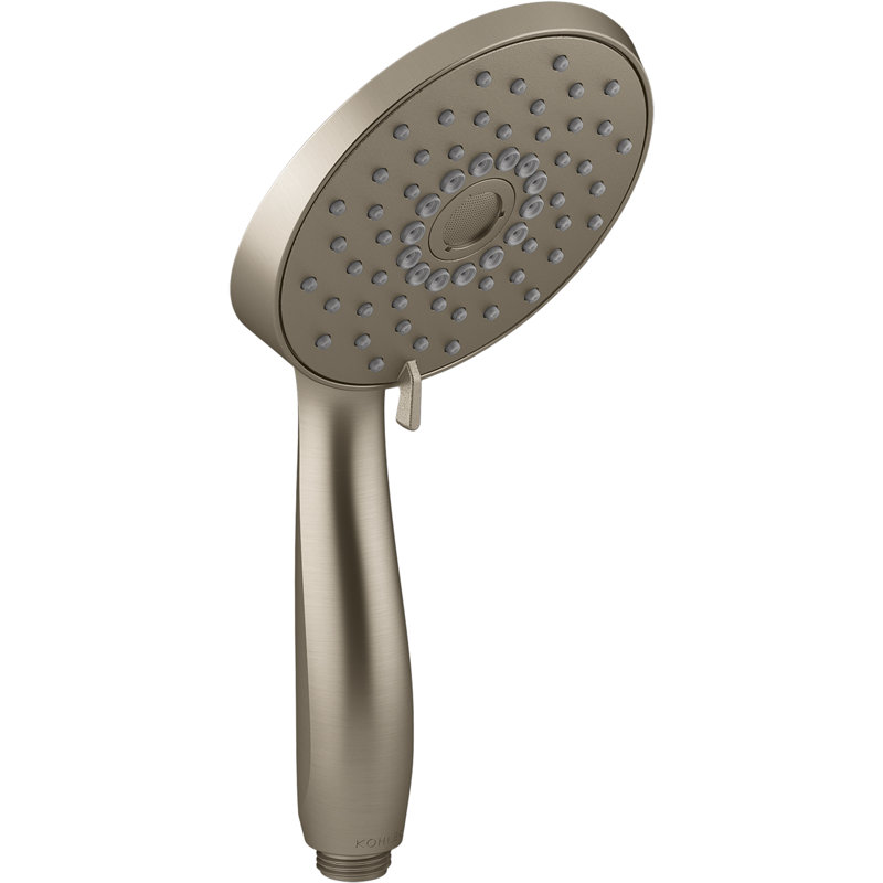 Pomme de douche à main multi-fonctions 1,75 gallons avec jet d'air à induction Katalyst Forte, Bronze brossé vibrant
