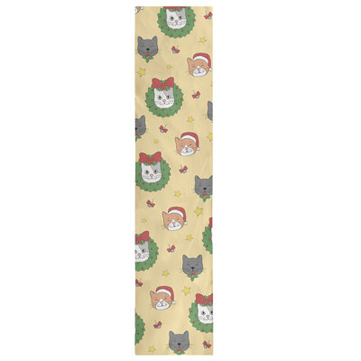 Chemin de table christmase hol christmas chats