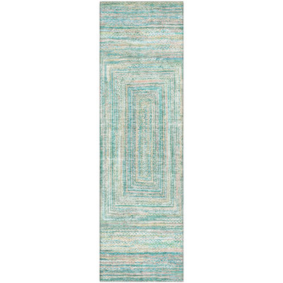 Premium Machine Washable Lubbers AMF1726 Geometric Rug