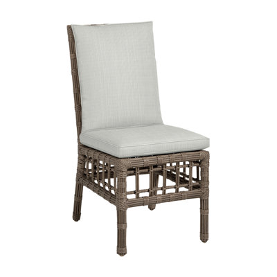 Newport Patio Dining Side Chair with Cushions