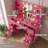 Makeup Vanity With Led Lighted Mirror And Built-In Power Supply-30528095