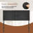 Upholstered Faux Leather King Size Headboard,Sturdy Metal Legs,Tufted Upholstery Design-1645210228-1645210217