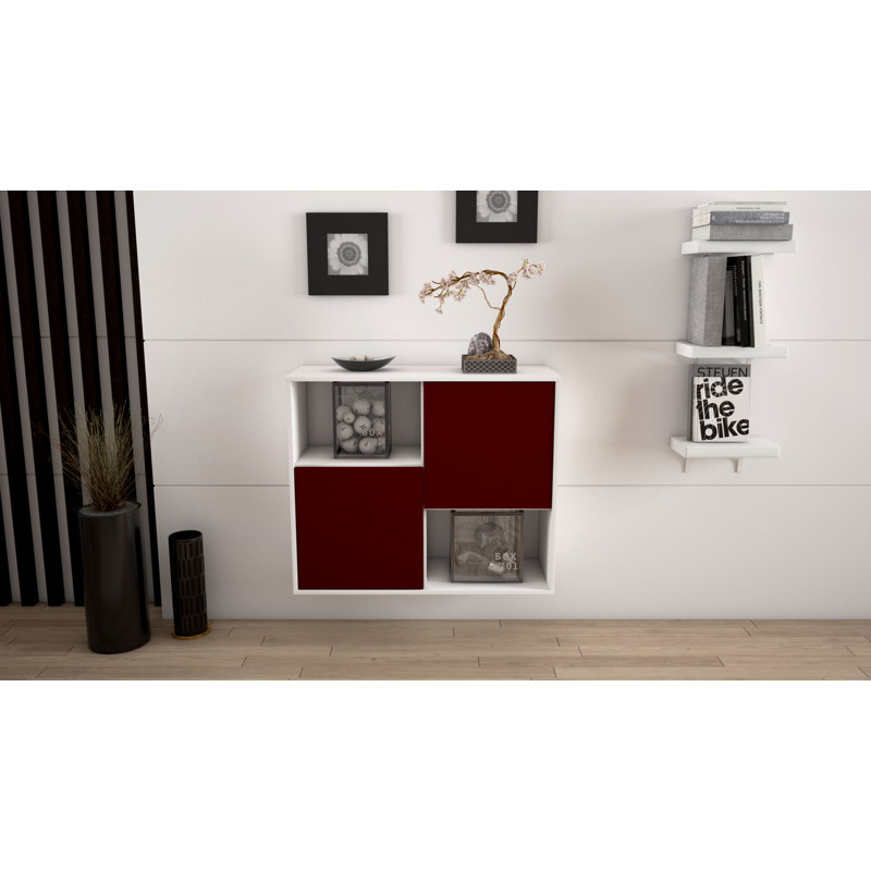 Reddick 92cm Sideboard, Red