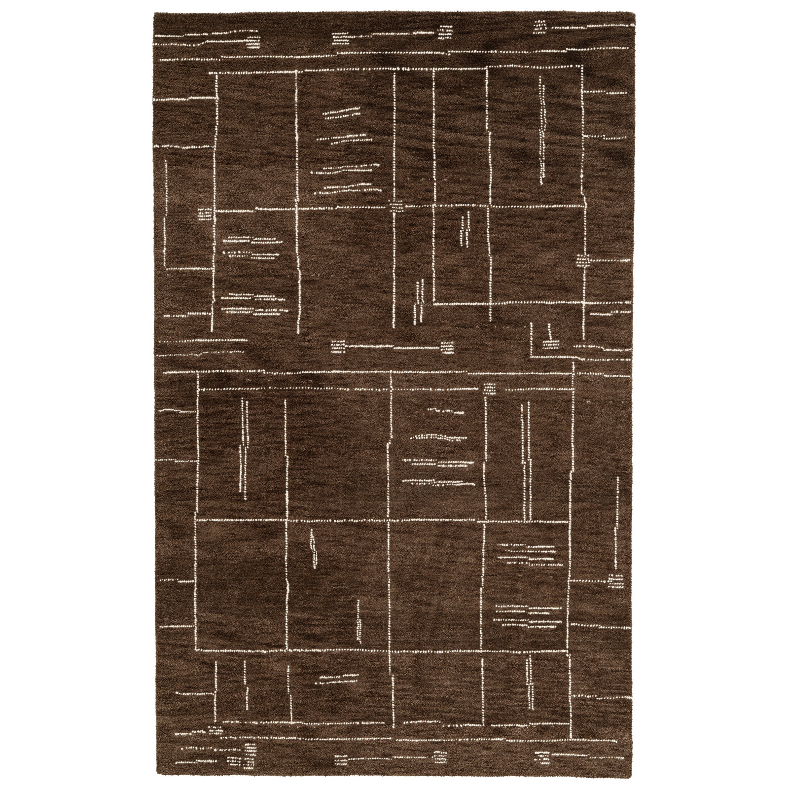 Nomad Hand Tufted Wool Indoor Rug, 2'x3'