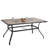 Bjartmar 6 - Person Patio Dining Set with Rectangular Table , Cushions Included-586277049