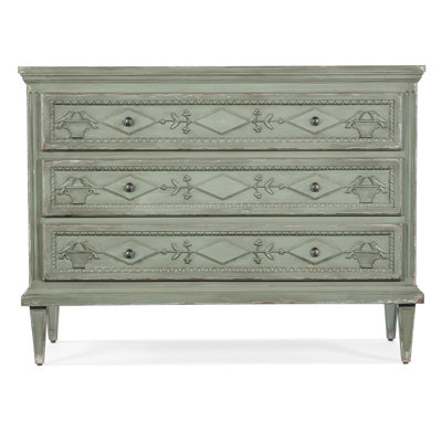 Commode décorative 3 tiroirs Charleston