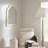 Chateau Camel Bone Arch Wall Mirror